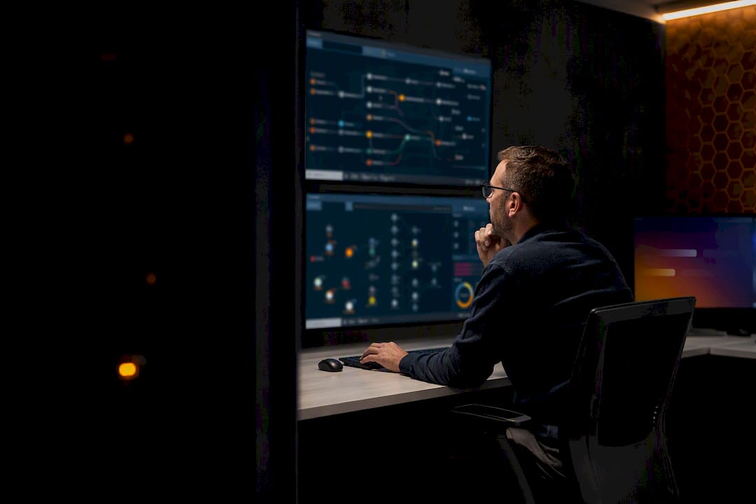 Engineer reviewing failed agent workflow